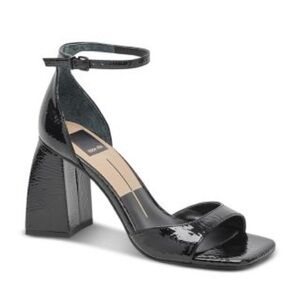 Dolce Vita Black Patent Heels